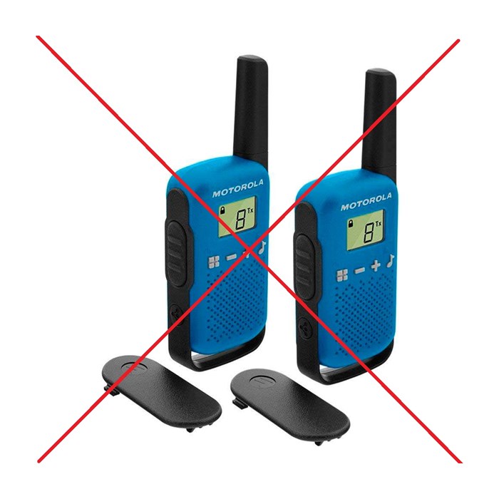 Motorola Talkabout T42 Blue Twin Pack. No longer available.
