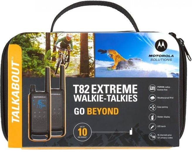 Motorola T82 Extreme Twin Pack with Charger