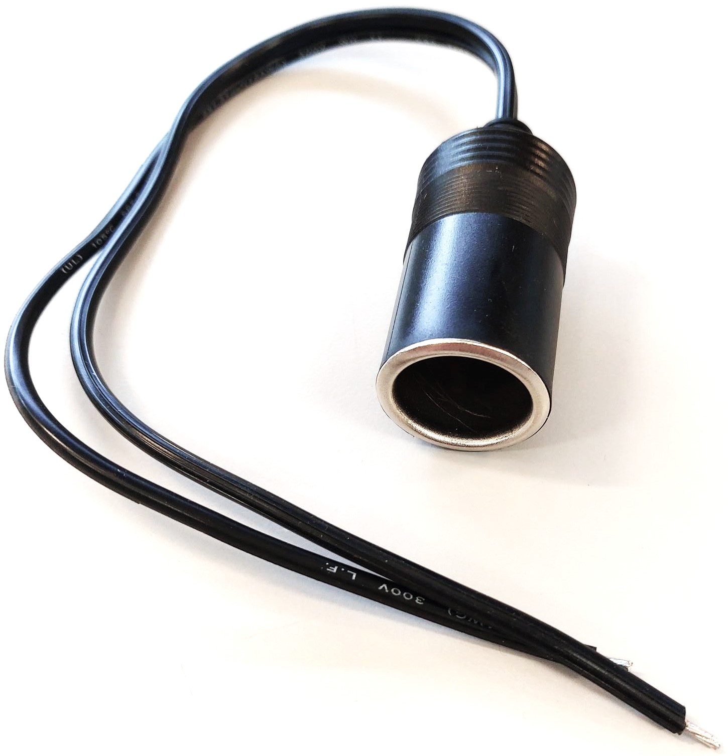 Lighter connector-Female with approx. 30 cm cable