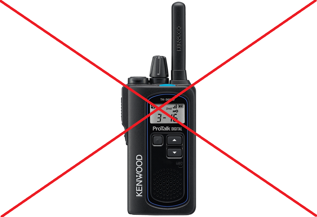 Kenwood TK-3601DE PMR446 Digital and FM Analogue Transceiver - No longer available from Kenwood
