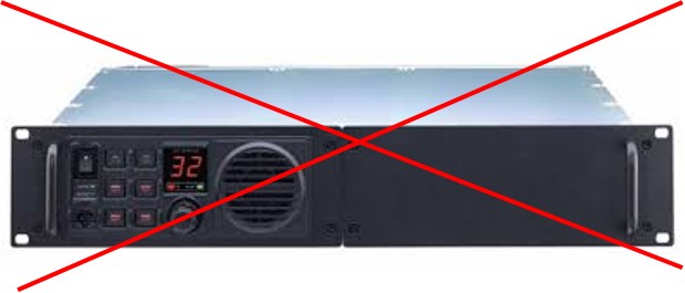 Basestasjon, 440-470 MHz, VXR-9000EVCS