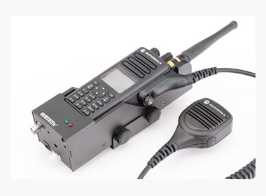 Vehicle Charger for DP4801 with SMA antenna, 12-24 VDC.
