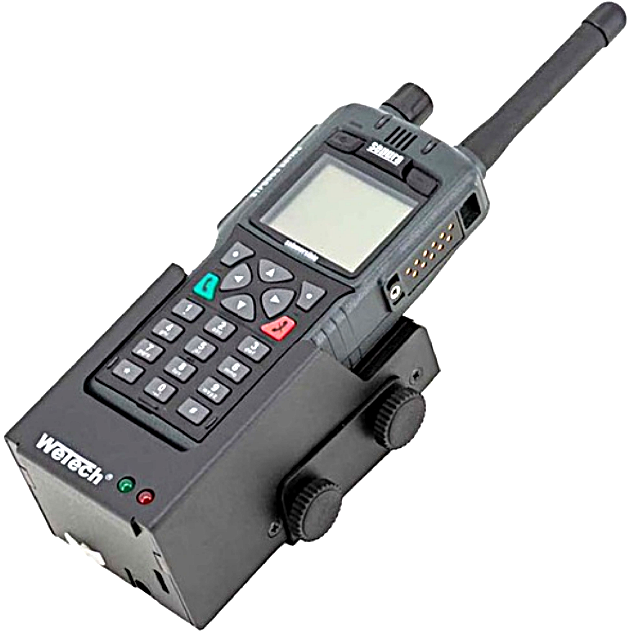 Vehicle Charger for the Sepura STP8000/9000 series, 12-24 VDC.