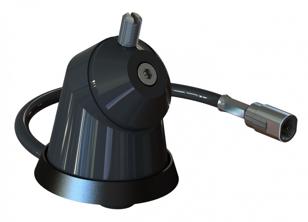 SX-MOUNT (M5/M6) 5m cable with FME-female and BNC adapter