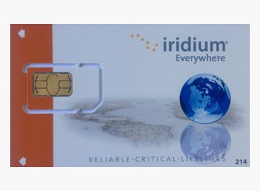 SIM kort til Iridium telefon- Post paid