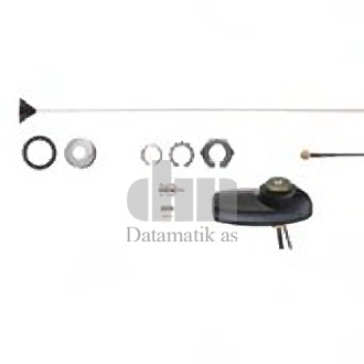 ANTENNA COMBO GNSS (GPS/GALILEO/QZSS/GLONASS), VHF 146-150.8 MHZ 1/4 WAVE THROUGH-HOLE BNC