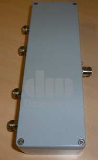 Kombiner, 4-til-1, 380-430 Mhz